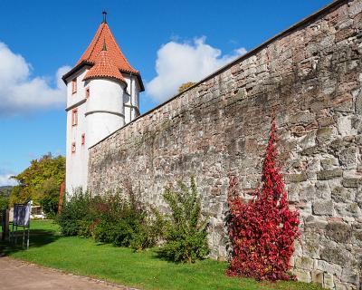 Kritsallturm auf Schloss Wilhelmsburg