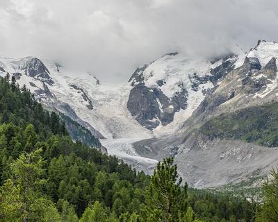 Schweiz2016-4 Morteratsch-Gletscher nahe Pontresina