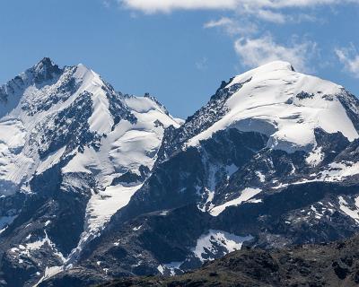 Schweiz2016-66 Blick zu den Bergen der Berninagruppe