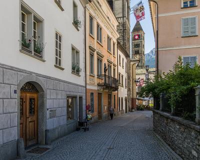 Schweiz_2017-68 Seitengasse zum Marktplatz