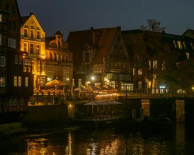 Lueneburg-16 Wasserviertel am Abend