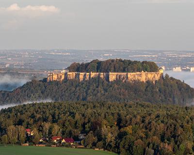 saechsischeSchweiz Sep28-10  Festung Königstein