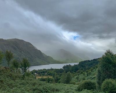 Bei Glenfinnan - Blick zum Glen Shiel : Schottland