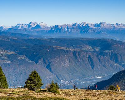 Meran_Okt_2018-15 Blick vom Vigiljoch zu den Dolomiten