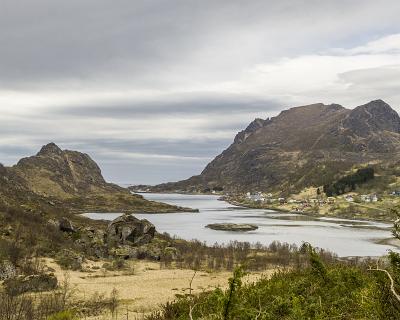 Lofoten 2019-37  Blick in den Steinsfjorden