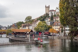 Schweiz_Okt_2019-22 Blick zur alten Stadtmauer Musegg
