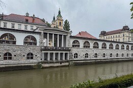 Sloweinien_2026-98 Laibach mit der Plečnikove arkade
