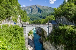 Sloweinien_2026-195 Napoleon-Brücke bei Kobarid